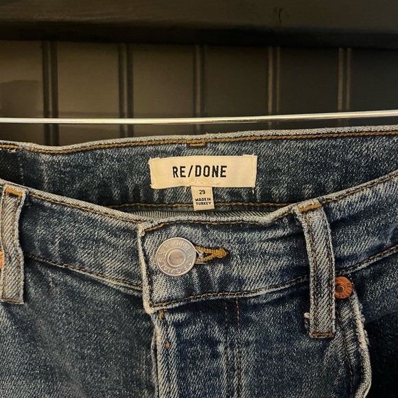 RE/DONE 70s Stovepipe High Rise Denim, size 29 - Picture 2 of 6